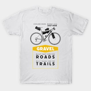 Gravel bike (Just Ride) T-Shirt